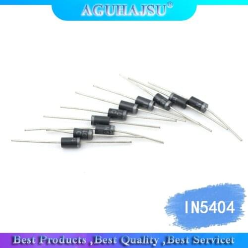 20pcs Rectifier Diode IN5404 3A 400V DO-27 1N5404