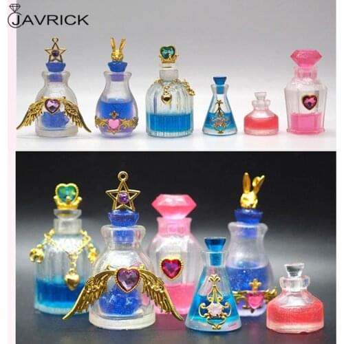 5Pcs Small Bottle Container UV Resin Epoxy Resin Casting Mold Art Craft