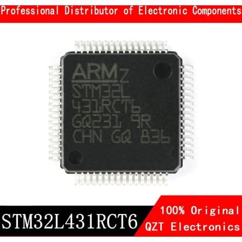 5pcs/lot new original STM32L431RCT6 STM32L431 LQFP64 microcontroller MCU In Stock