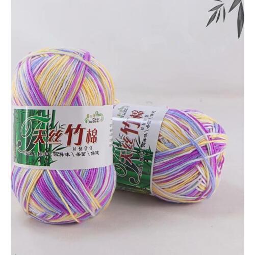 50g/pc Knitting Yarn Thread Yarn Nanometer Protein Velvet 50g/Ball Eco-friendly Soft Yarn for Baby Cloth