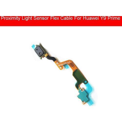 Light Proximity Sensor Flex Cable For Huawei Y9 Prime Y9Prime Light Proximity Sensor Flex Ribbon Cable Replacement Repair Parts
