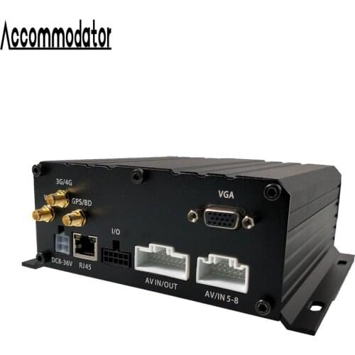 Good Quality and Cheap H.265 3G WIFI GPS 8CH 1080P mobile HDD dvr for vehicle remote monitoring