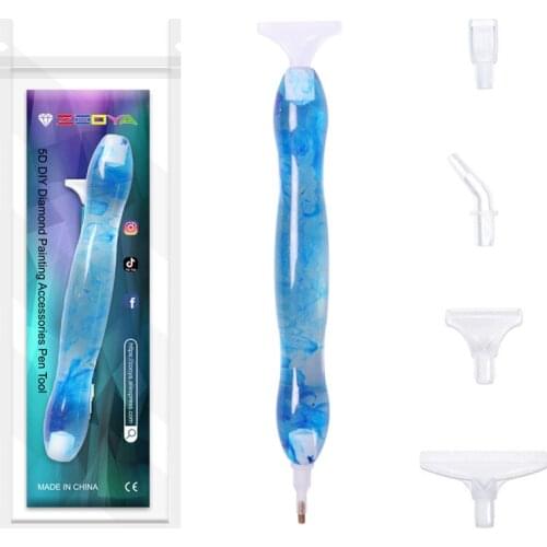 ZOOYA Diamond Embroidery Tools Diamond Painting Resin Pen Diamond Painting Accessories Diamond Painting Point Drill Pen