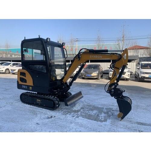 Chinese Machine Small Crawler Excavator Hydraulic Mini 1.8Ton Good Price Digger
