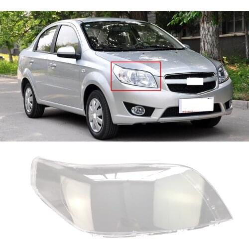 CAPQX For Chevrolet Lova Aveo 2009 2010 2011 Front Head Light Headlamp Transparent Cover Lampshade Lampcover Shell Cap