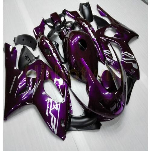 Motorcycle cowl for YZF600R 1997 1998 1999 2000 2001 2002 2003 2004 2005 2006 2007 Thundercat YZF-600R ABS Fairing kit purple