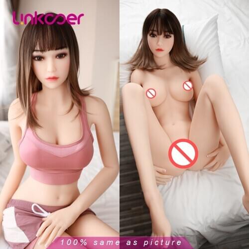 Linkooer New 166cm Japanes Doll Big Breast Lifelike Sex Doll Realistic 3 Holes Vagina Oral Love Dolls Vagina Real Pussy Sex Toys