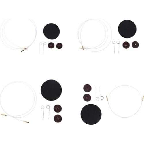 Interchangeable Knitting Needle Cable End Connector Kit DIY Weaving Craft