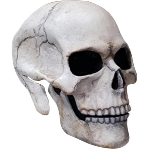 Halloween Scary Full Head Skull Decor Prop Skull Masque Horror Skeleton Prop Ghost Skeleton Head Home Offee Bars Ornament