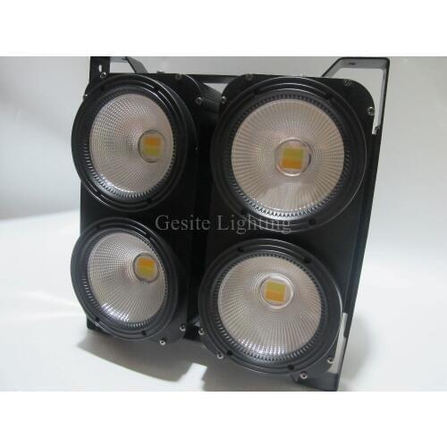 Theater Lighting COB LED Flood Light 4eye 100w Led Matrix Blinder Light Led Wash Audience Lights