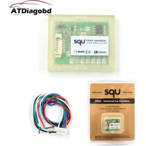 SQU OF68 Universal Car Emulator Support IMMO Seat occupancy sensor Tacho Programs For Many Cars Free Shipping