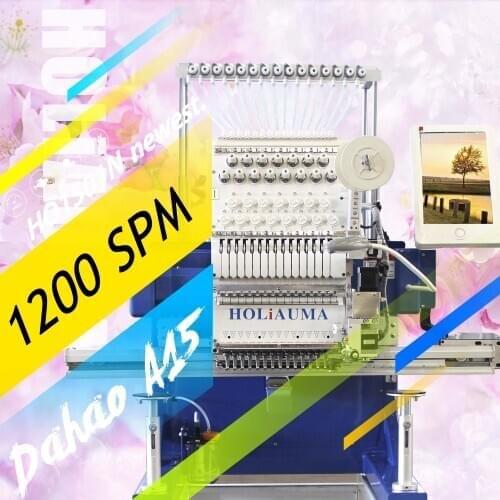 10 Years Service!!!Brother Pe800 Similar High Effciency 1 Head 15 Needles T Shirt Garments Flat Embroidery Machine High Speed