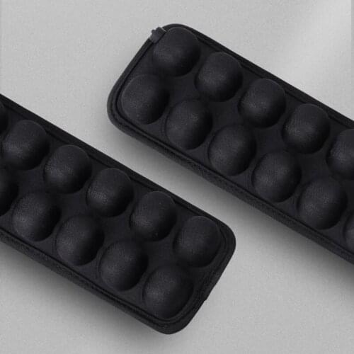 2pcs 3D Airbag Decompression Shoulder Straps Outdoor Summer Cool Breathable Camera Backpack w/ Inflatable Tube