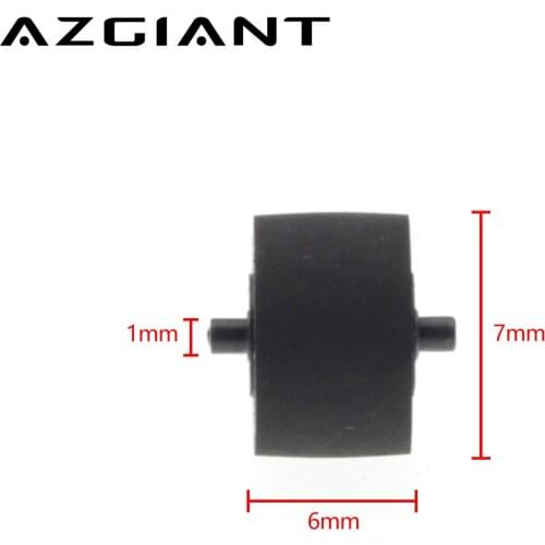 7x6x1mm Cartridge Movement recorder Pressure Belt Pulley Audio Pressure Belt Pressure Roller player Stereo Rubber Vintage