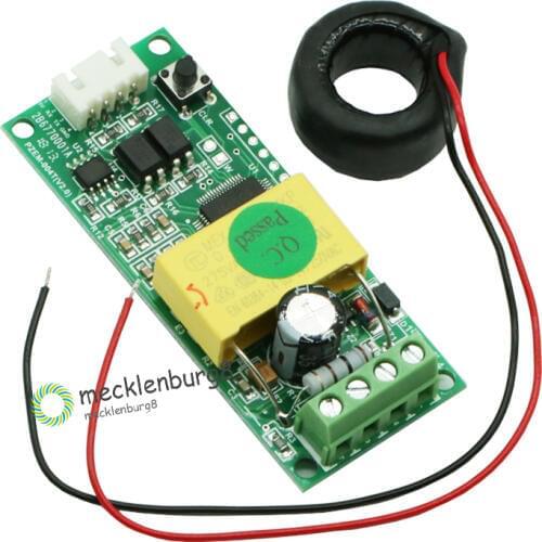 AC Digital Multifunction Meter Watt Power Volt Amp TTL Current Test Module PZEM-004T With Coil 0-100A 80-260V AC For Arduino Rat