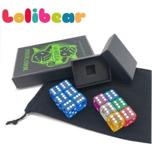 Die-Abolical V5 by Steve Cook (Gimmicks + Online Instructions) Magic Tricks Close Up Magia Dice Prediction Magie Gimmick Props