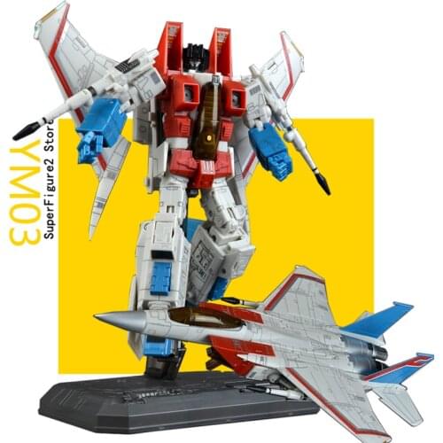 Transformation Yes Model YM03 YM-03 F11 MP11 Skywarp Aircraft Jet KO Starscream G1 MP Level Red Spider Action Figure Toys