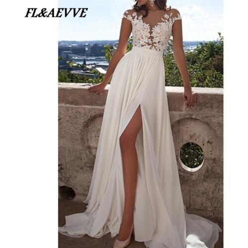 Шифоновые свадебные платья FL&AEVVE China At AliExpress