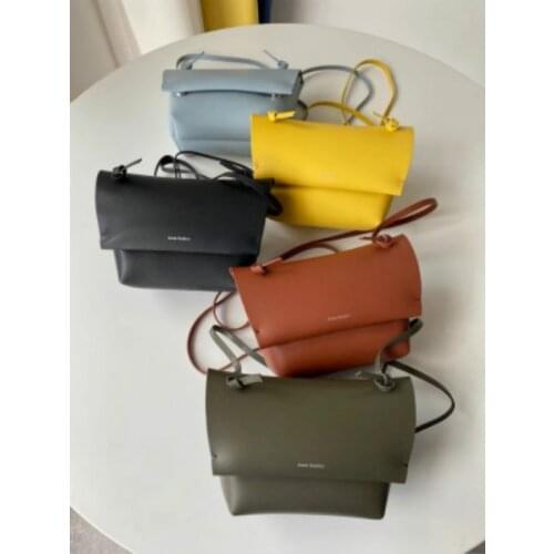 108137 Fashion Women Luxury Designer Brand Simplicity Small One Trendy Versatile Inclined Shoulder Square Bag Wallets A3