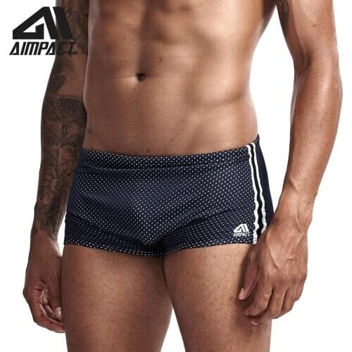 AIMPACT Mens Training Drag Suit Mesh Trainer Swim Suit New Quick Dry Fit Swimming Trunks Bathsuit AM8118