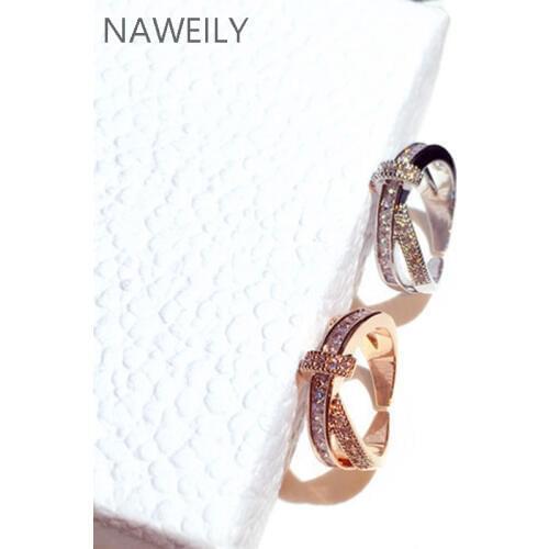 Кольца с кристаллами NAWEILY China At AliExpress