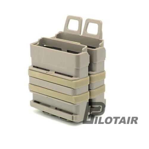 Pilot FMA airsoft Tactical magazine pouch bag 7.62 military pouch holster FastMag FOR M4 MAG(7.62) Polymer DE