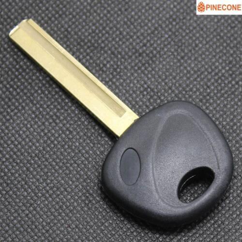 PINECONE for HYUNDAI IX35 VERNA SONATA 8 Car Key Case Uncut Brass Blade Emergency Car Key Shell 1 PC