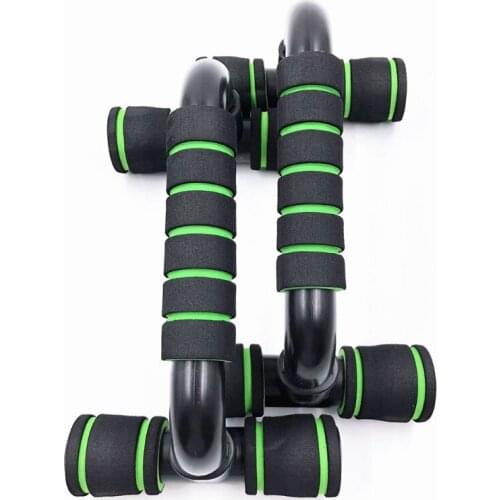 Portable Push Up Bracket with Non-Slip Foam Handles Support Bar Sports I Type Hand Handle Fitness Equipment Stands for Arms Gym