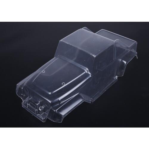 Transparent car shell fit Jeep truck for 1/8 HPI Racing Savage XL FLUX Rovan TORLAND MONSTER BRUSHLESS TRUCK Rc Car PARTS