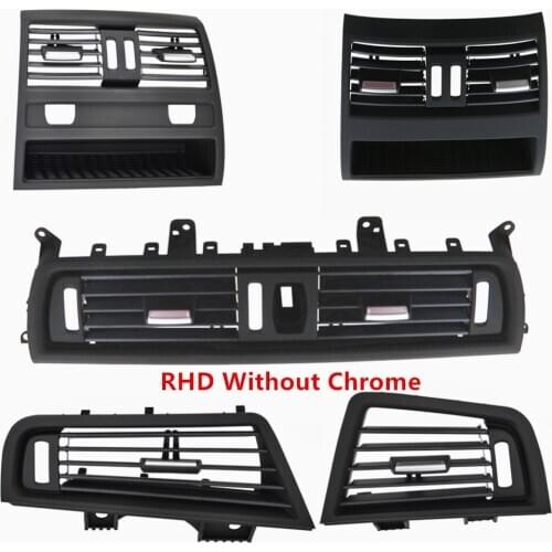 RHD For BMW F10 F11 F18 5 Series 520 523 525 528 530 535 Car Front Console Center Grill Dash AC Air Heater Vent Cover