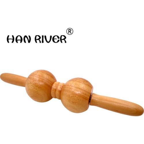Yoga meridian bar high density cracks rounds of coarse Whole body massage roller pounded his waist back massage neck leg wood