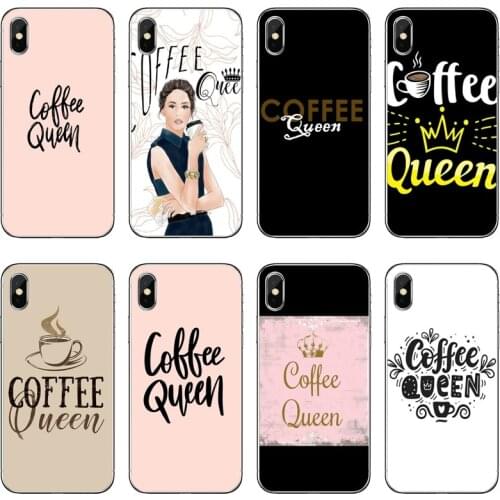 Coffee queen Silicone Phone Case For Huawei P30 P20 Pro P10 P9 P8 Lite Y5 Y6 Y7 Y9 Prime P Smart Plus 2018 2019