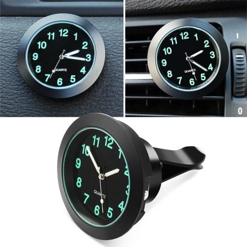 Car-styling Quartz Clocks Auto Ornaments for Nissan TIIDA X-TRAIL Qashqai Skoda Octavia Fabia Renault Clio Ford Focus