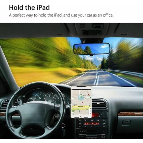 Universal 4 - 12 inch Tablet Holder Car CD Slot Tablet Bracket Mobile Phone Holder Mount Stand Rotatable For iPad Samsung pad
