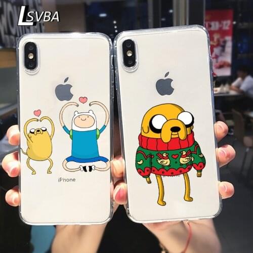 Adventure Time Beemo Jake Silicone Cover For Apple Iphone 12 Mini 11 Pro XS MAX X XR 6 7 8 Plus 6S 5 5S SE Phone Case