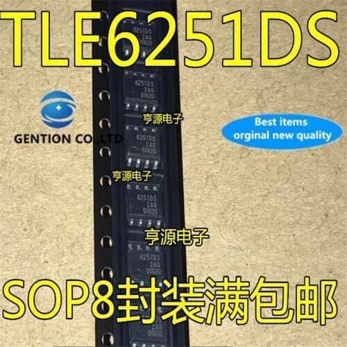 10Pcs TLE6251DS 6251DS TLE6251 SOP8 in stock 100% new and original