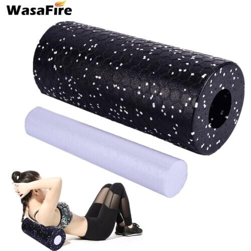 2pcs/set Fitness Massage Roller EPP Foam Roll Exercise Balance Yoga Brick Block Home Indoor Sports Equipment