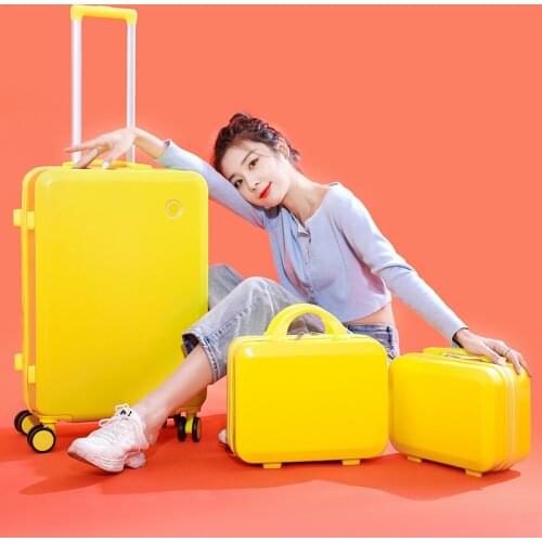 20/24 inch carry on luggage suitcase New Fashion designer Luggage set suitcase for women Waterproof travel Luggage bag suitcases