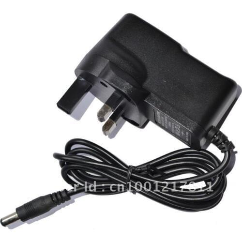 50PCS AC/ DC 3V 4.5V 5V 6V 7.5V 8V 9V 10V 12V 0.5A 1A AC 100V-240V Converter Adapter Power Supply UK Plug DC 5.5mm x 2.1mm