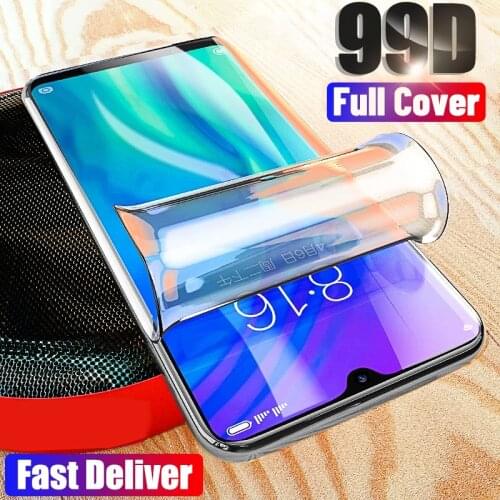 99D Soft Hydrogel Film For Huawei P30 Pro P20 Lite Screen Protector For Huawei P Smart 2019 Y6 Z 2018 Mate 20 Pro Lite Not Glass