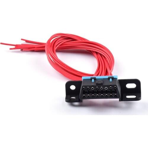 Automotive Assembled OBD2 16Pin Female Connector for OBDii car Diagnostic Plug Female J1962F for VW GM