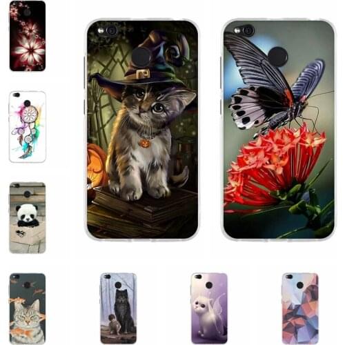 Case For Xiaomi Redmi 4X Cover TPU Soft Silicone Cute cartoon Cover For Redmi 4X 4 X Phone Case 5.0" For Redmi4X 4 X Coque Bag