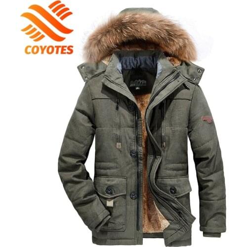 Мужские зимние парки COYOTES China At AliExpress