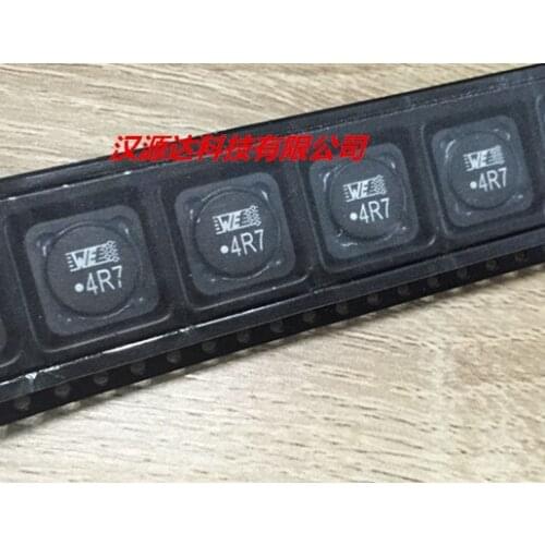 744771004 WE4R7 4.7UH 8A 12 X12X 6MM Wurth Manufacturers Patch Shielded Power Inductors (contact us to get VIP price)