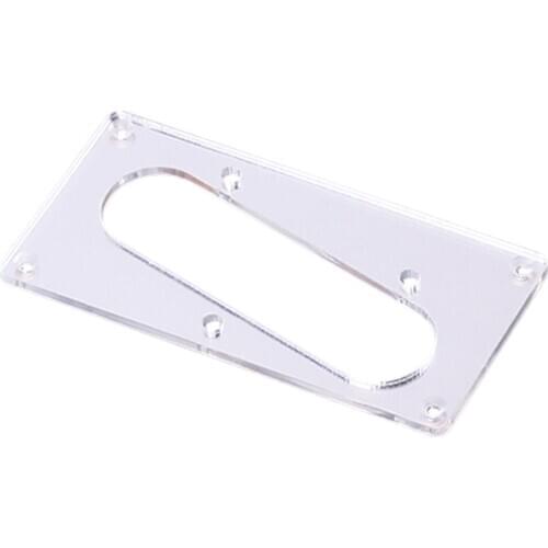 Electric Guitar Conversion Pickup Mounting Ring Pickup Protective Cover (Silver)