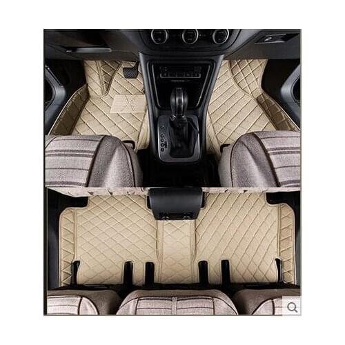 Good quality! Custom special floor mats for Volkswagen Touareg 2017-2011 non-slip durable carpets for Touareg 2014,Free shipping