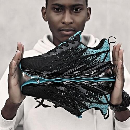 Man Running Shoes Outdoor Breathable Jogging Sport Blade Shoes for Mens Walking Sneakers for Boy