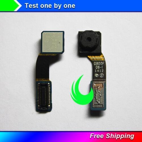 Original Front Facing Small Camera Modules Flex Cable For Samsung Galaxy S5 G900F i9600 G900 Replacement Parts