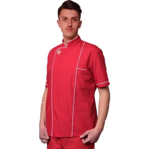 Jacket coat pizza maker restaurant pizza chef pizza kitchen oven pizzetteria