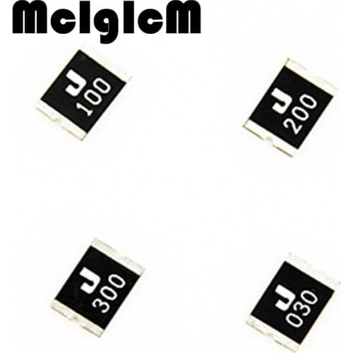 10pcs SMD Fuse, 2920, PTC Resettable Fuses, 0.3A/0.5A/0.75A/1.1A/1.25A/1.5A/1.85A/2A/2.6A/2.5A/3A PPTC SMD Resettable Fuse